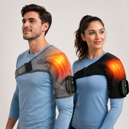 Shoulder Flow™ Heated & Massaging Shoulder Pain Relief Wrap